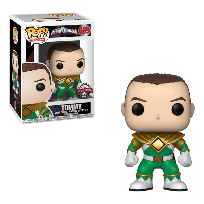 MMPR 669 Tommy - Mighty Morphin Power Rangers vinyl figure collectible [Barcode 889698328050] - Main Image 2