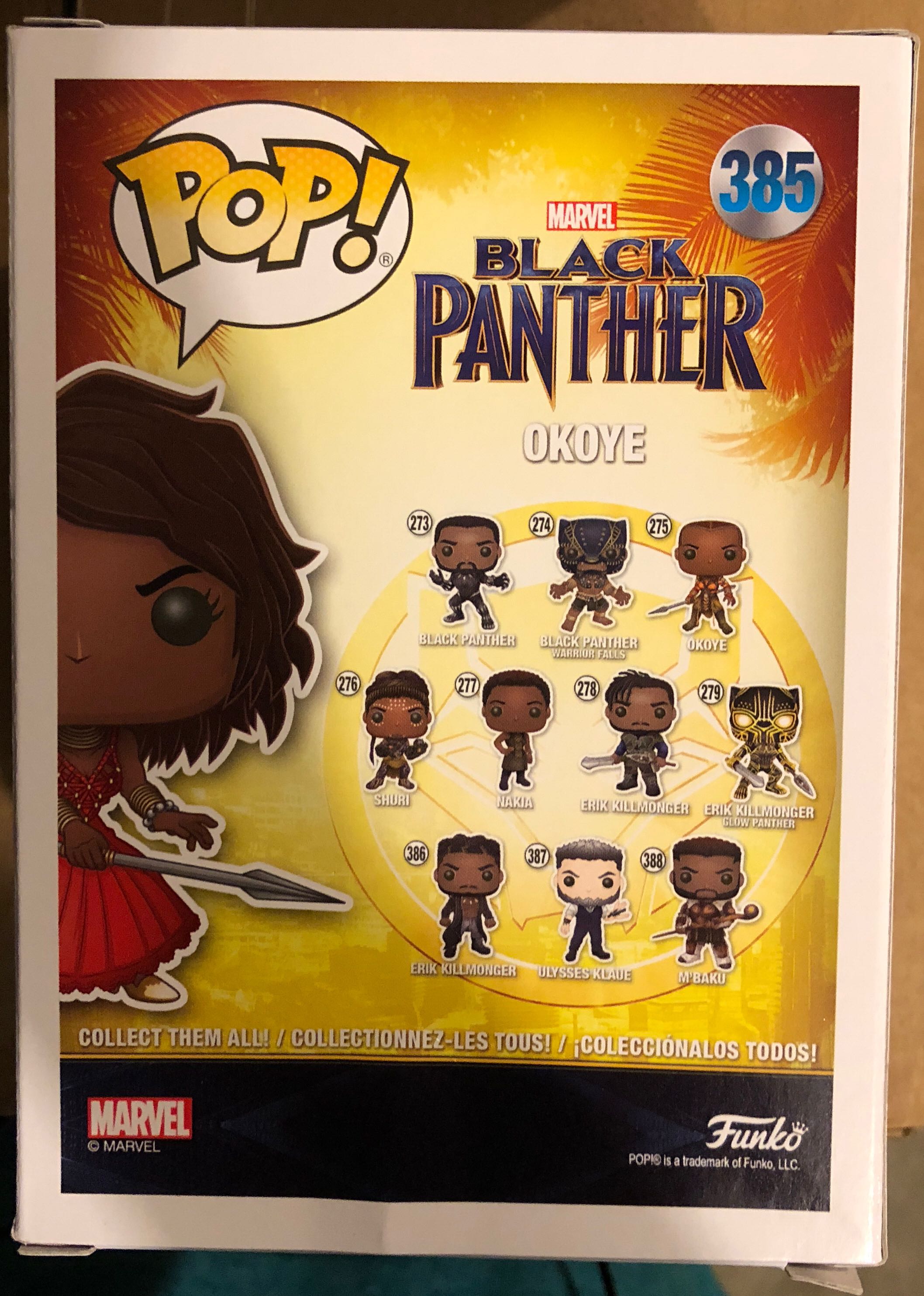 Okoye - Marvel Universe vinyl figure collectible [Barcode 889698331524] - Main Image 2