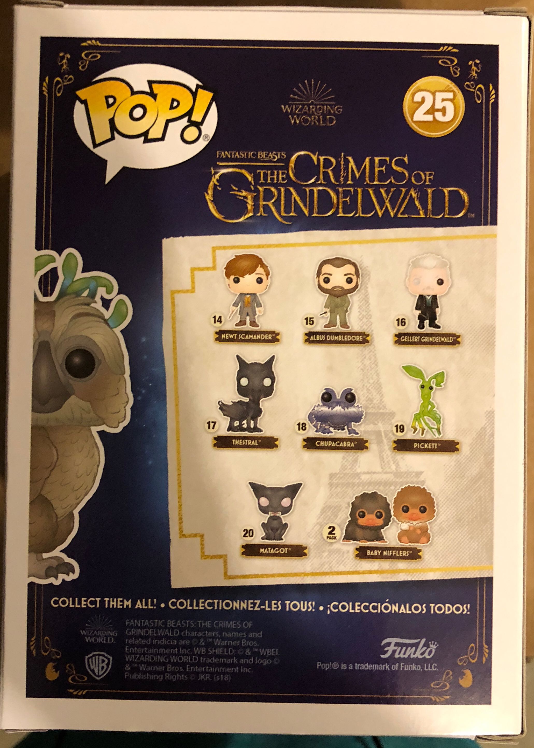 Augurey - Fantastic Beasts: The Crimes of Grindelwald vinyl figure collectible [Barcode 889698343176] - Main Image 2