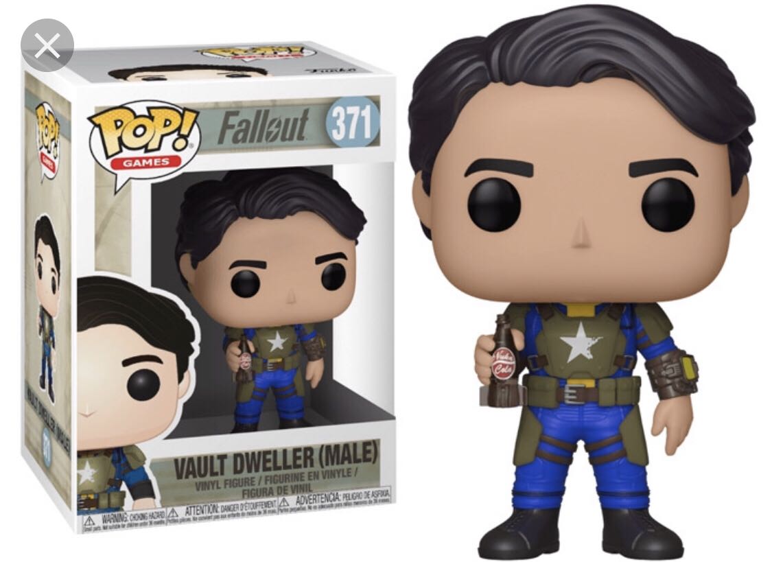 Fallout # 371 vault dweller Male - Fallout vinyl figure collectible [Barcode 889698339742] - Main Image 2