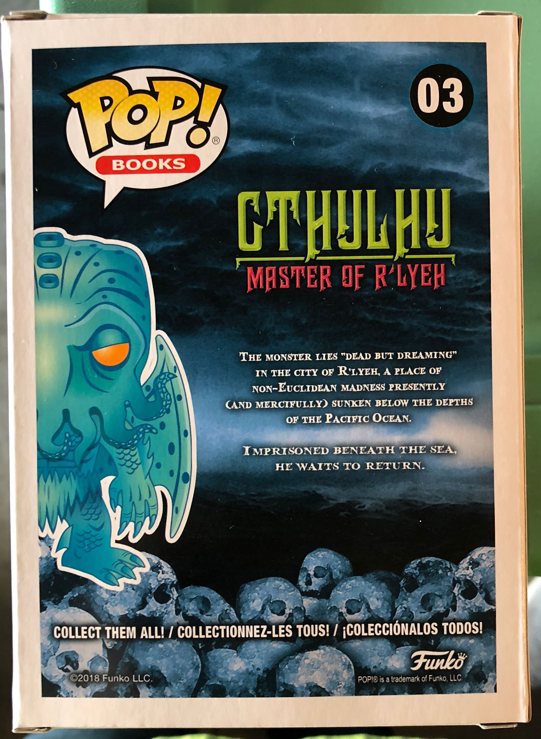 Cthulhu - H.P. Lovecraft vinyl figure collectible [Barcode 889698331098] - Main Image 2