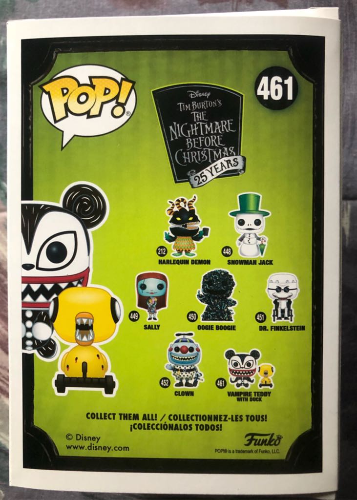 Dr. Finkelstein - The Nightmare Before Christmas vinyl figure collectible [Barcode 889698328395] - Main Image 2