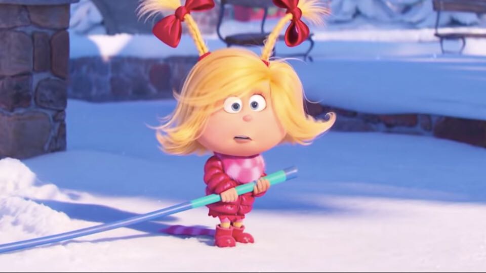 The Grinch: Cindy-Lou Who - How the Grinch Stole Christmas vinyl figure collectible [Barcode 889698330251] - Main Image 3