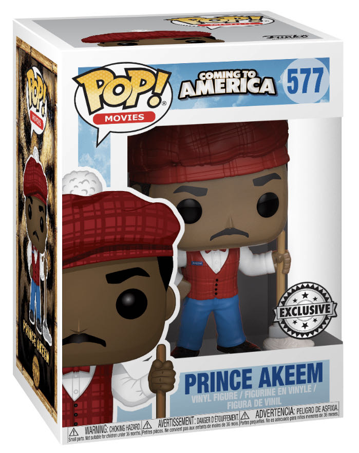 577 Prince Akeem - Funko vinyl figure collectible [Barcode 889698308045] - Main Image 2