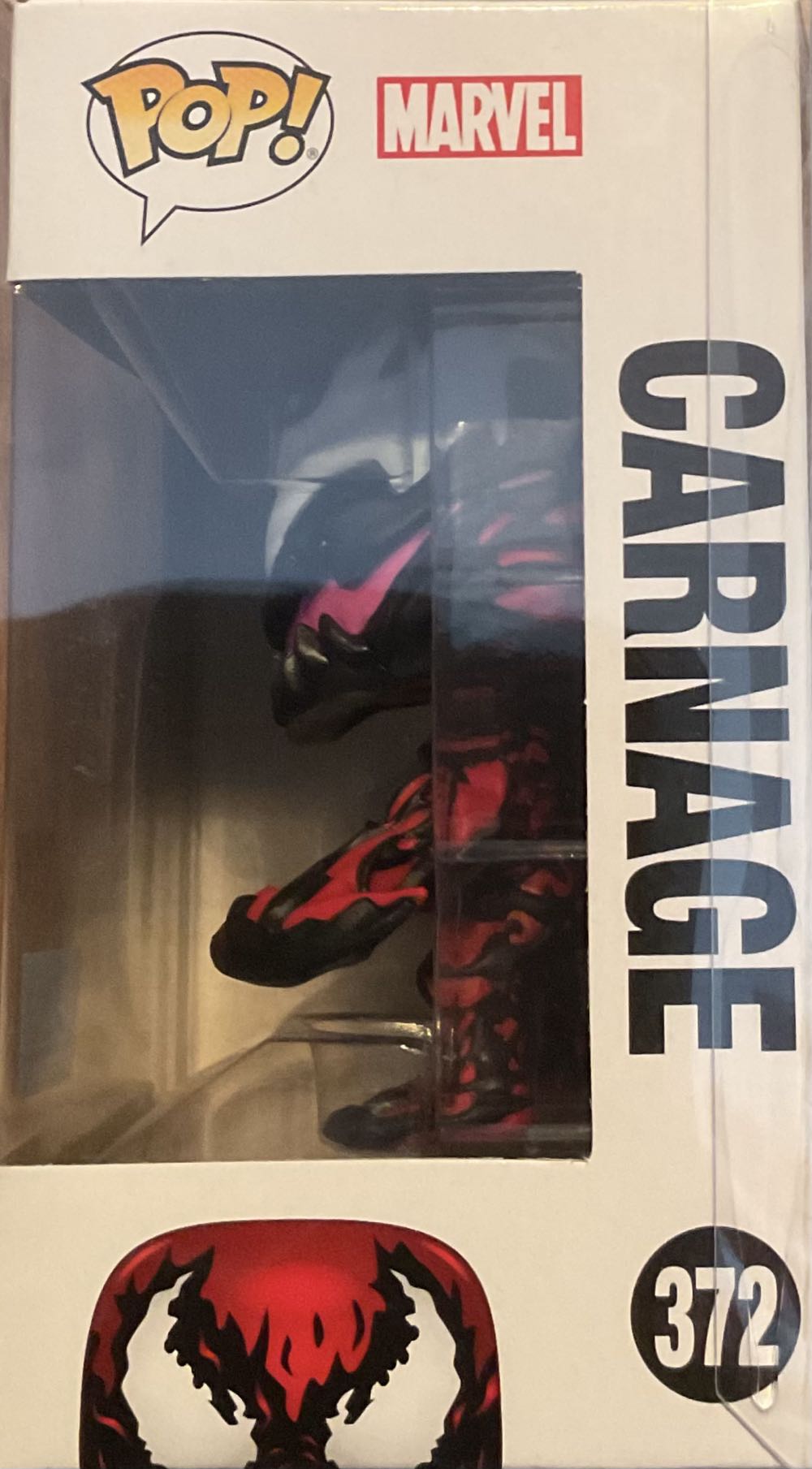 Carnage (Axe Hands) Pop! 372 - Venom vinyl figure collectible [Barcode 889698330794] - Main Image 4