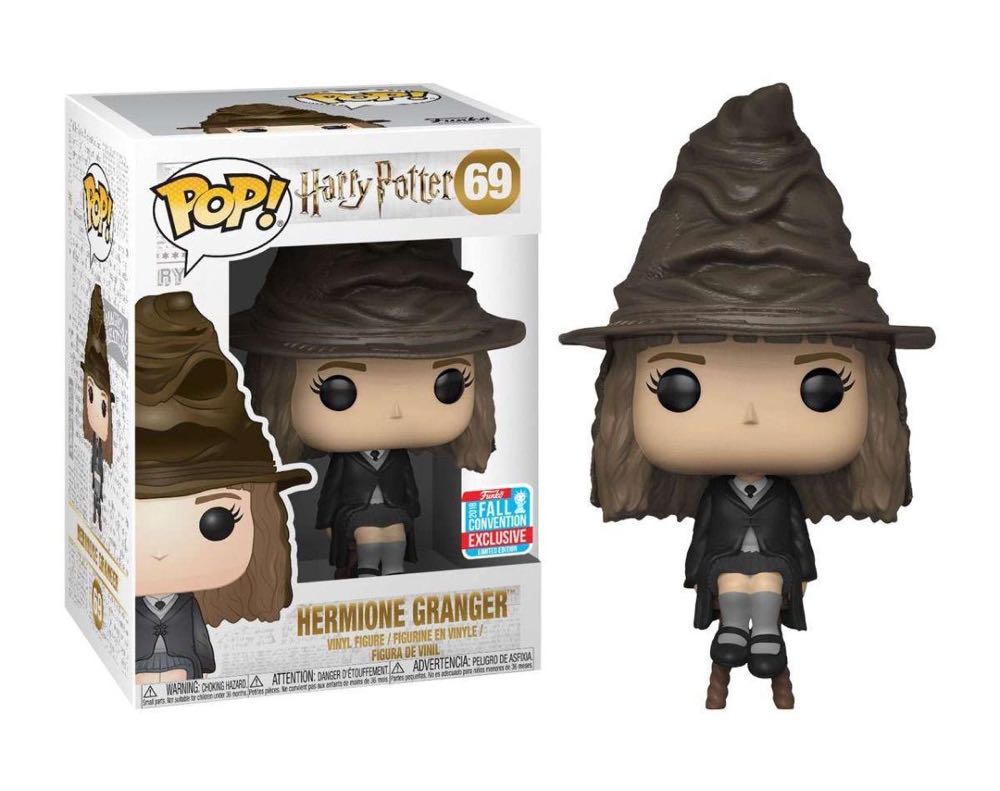 Hermione Granger W/ Sorting Hat - Harry Potter vinyl figure collectible [Barcode 889698347648] - Main Image 2