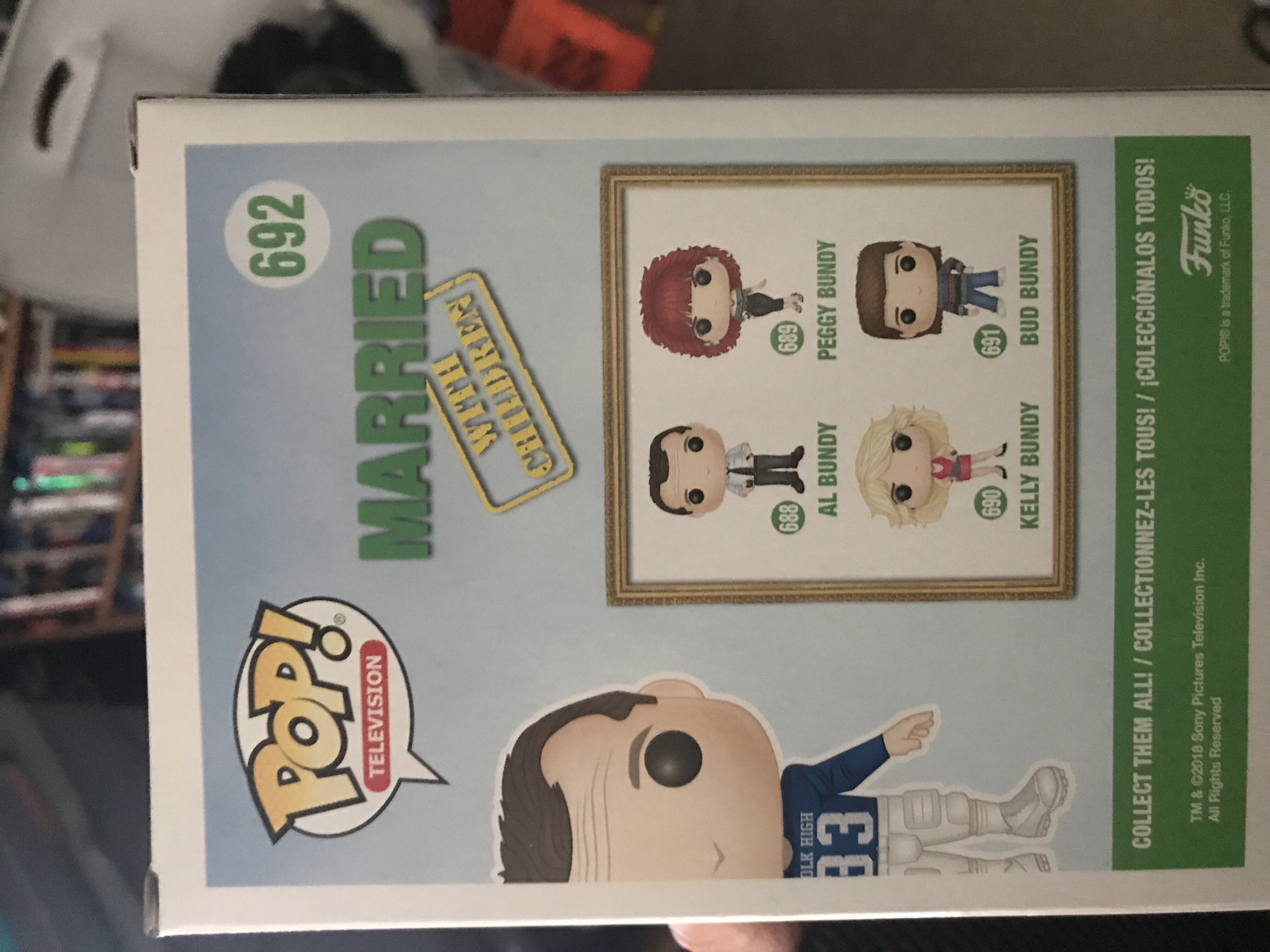 Married With Children Al Bundy (football) $36 - Married With Children vinyl figure collectible [Barcode 889698338288] - Main Image 2