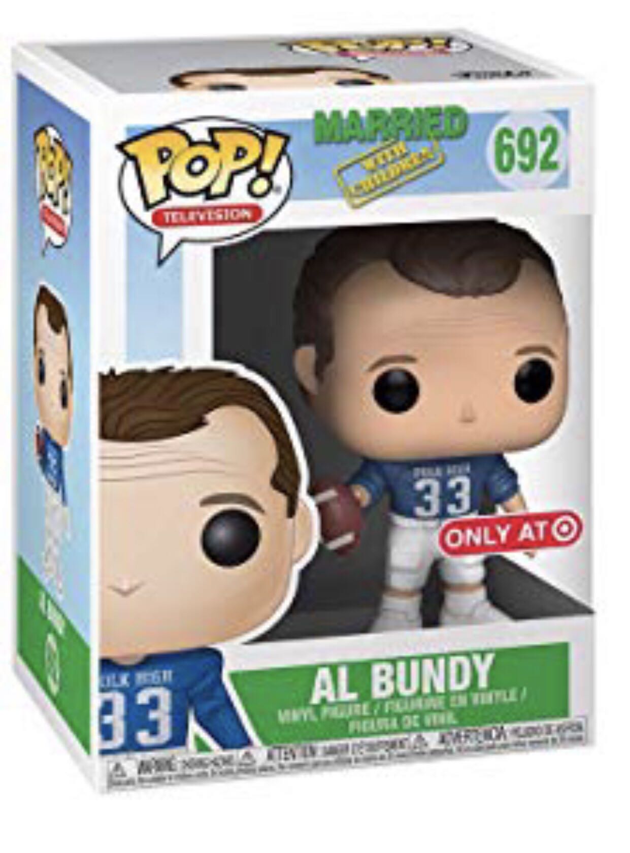 Married With Children Al Bundy (football) $36 - Married With Children vinyl figure collectible [Barcode 889698338288] - Main Image 3