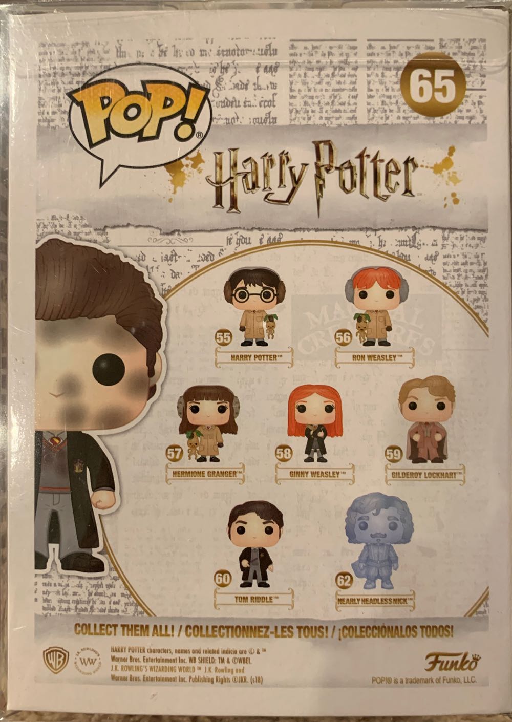 Seamus Finnigan - Harry Potter vinyl figure collectible [Barcode 889698345767] - Main Image 3