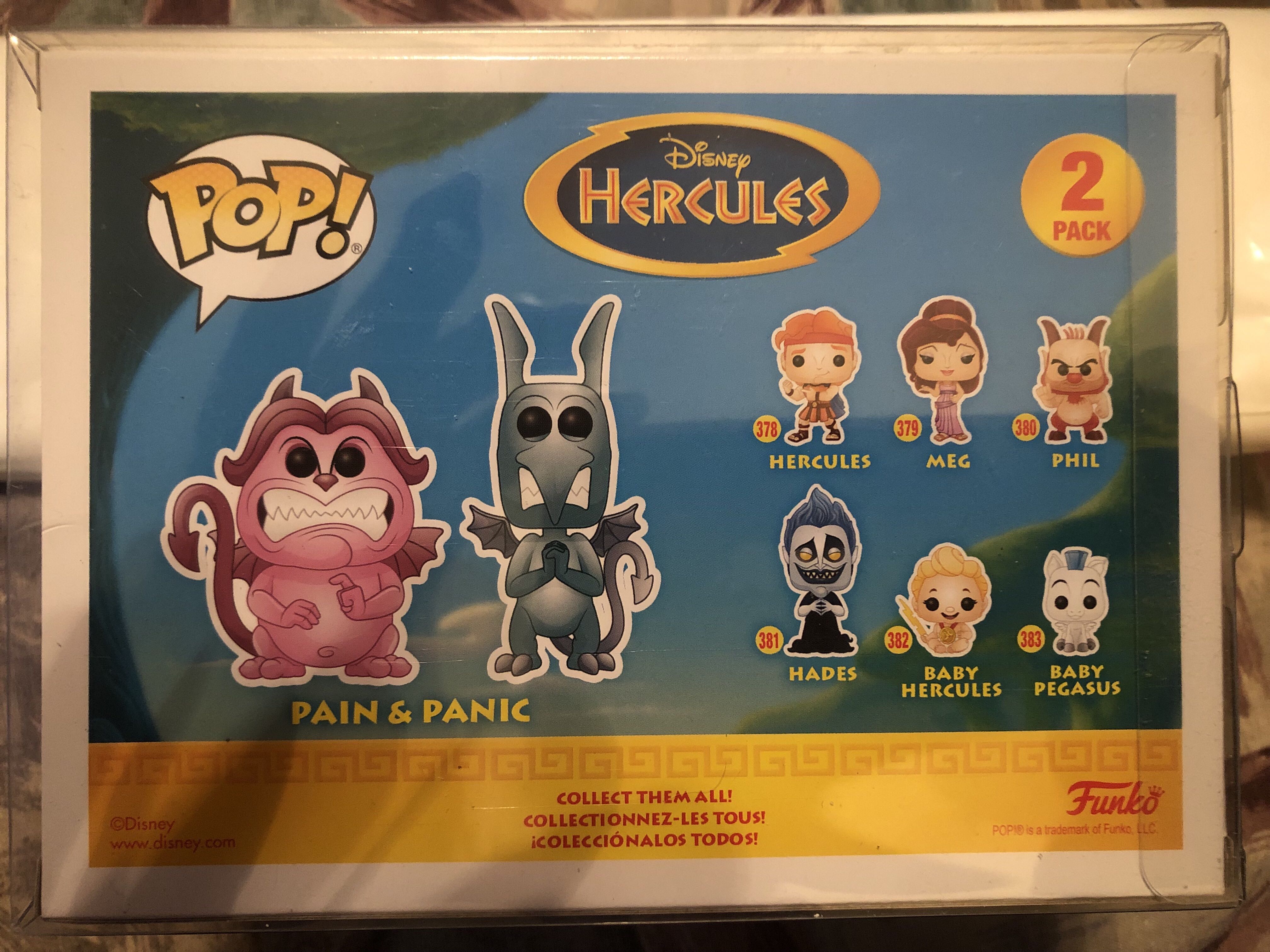 Pain & Panic (2 Pack) - Disney vinyl figure collectible [Barcode 889698293266] - Main Image 2