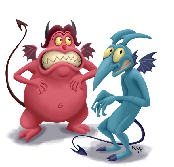 Pain & Panic (2 Pack) - Disney vinyl figure collectible [Barcode 889698293266] - Main Image 4