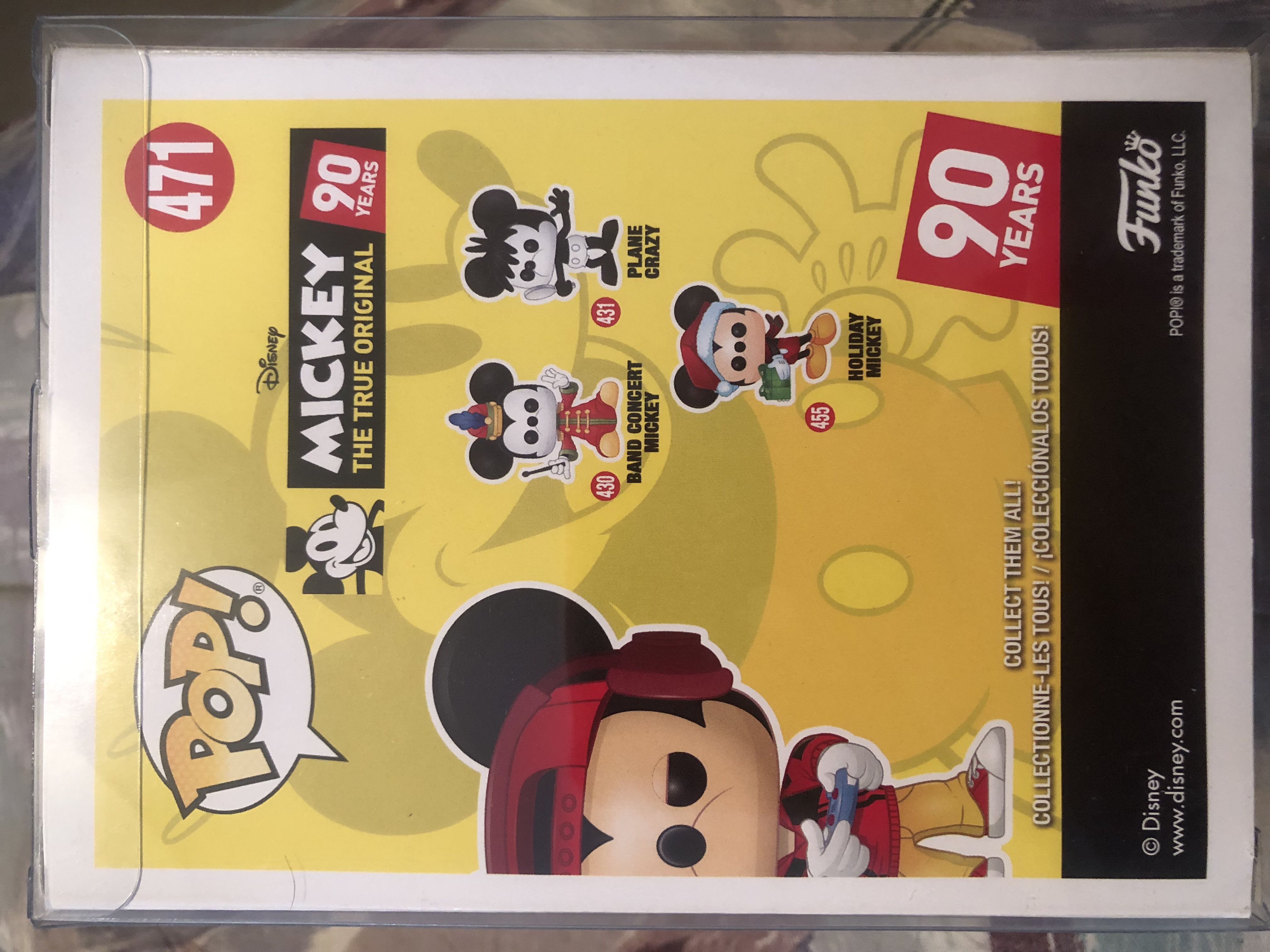 Gamer Mickey - Disney vinyl figure collectible [Barcode 889698343022] - Main Image 2
