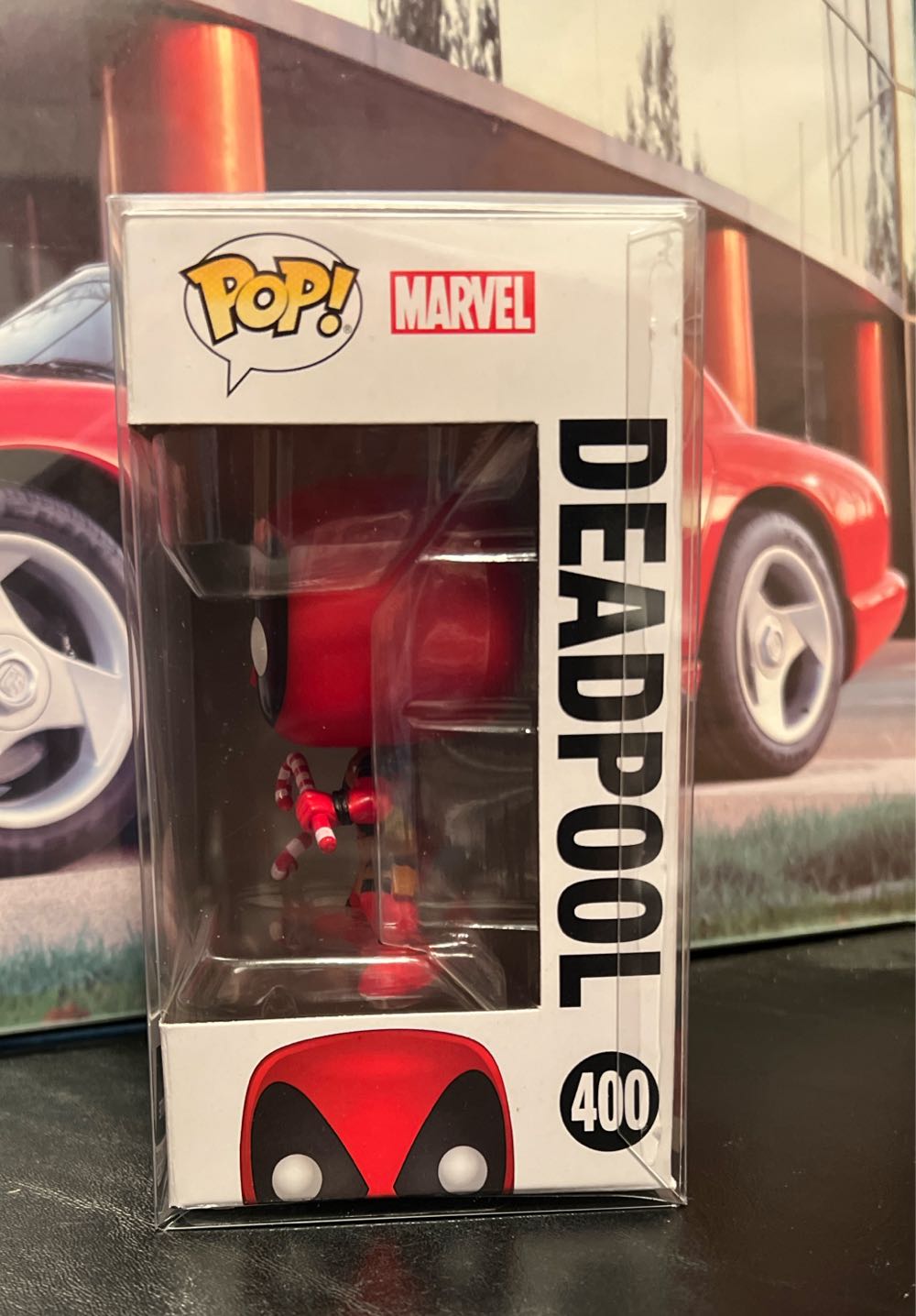 DEADPOOL: DEADPOOL W/ CANDY CANES - Deadpool vinyl figure collectible [Barcode 889698339858] - Main Image 3