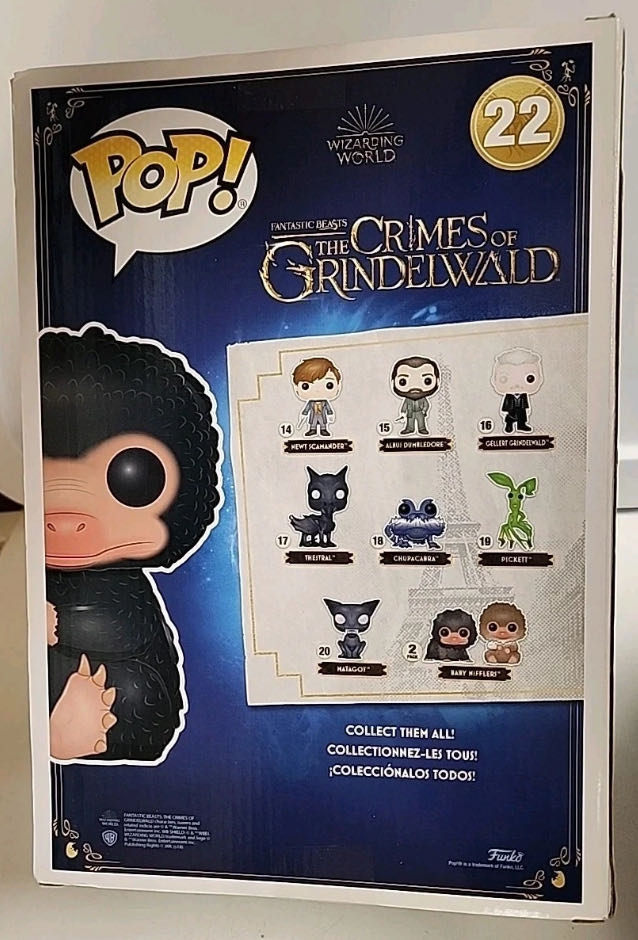 Niffler (10” Super Sized) - Fantastic Beasts: The Crimes of Grindelwald vinyl figure collectible [Barcode 889698327589] - Main Image 2