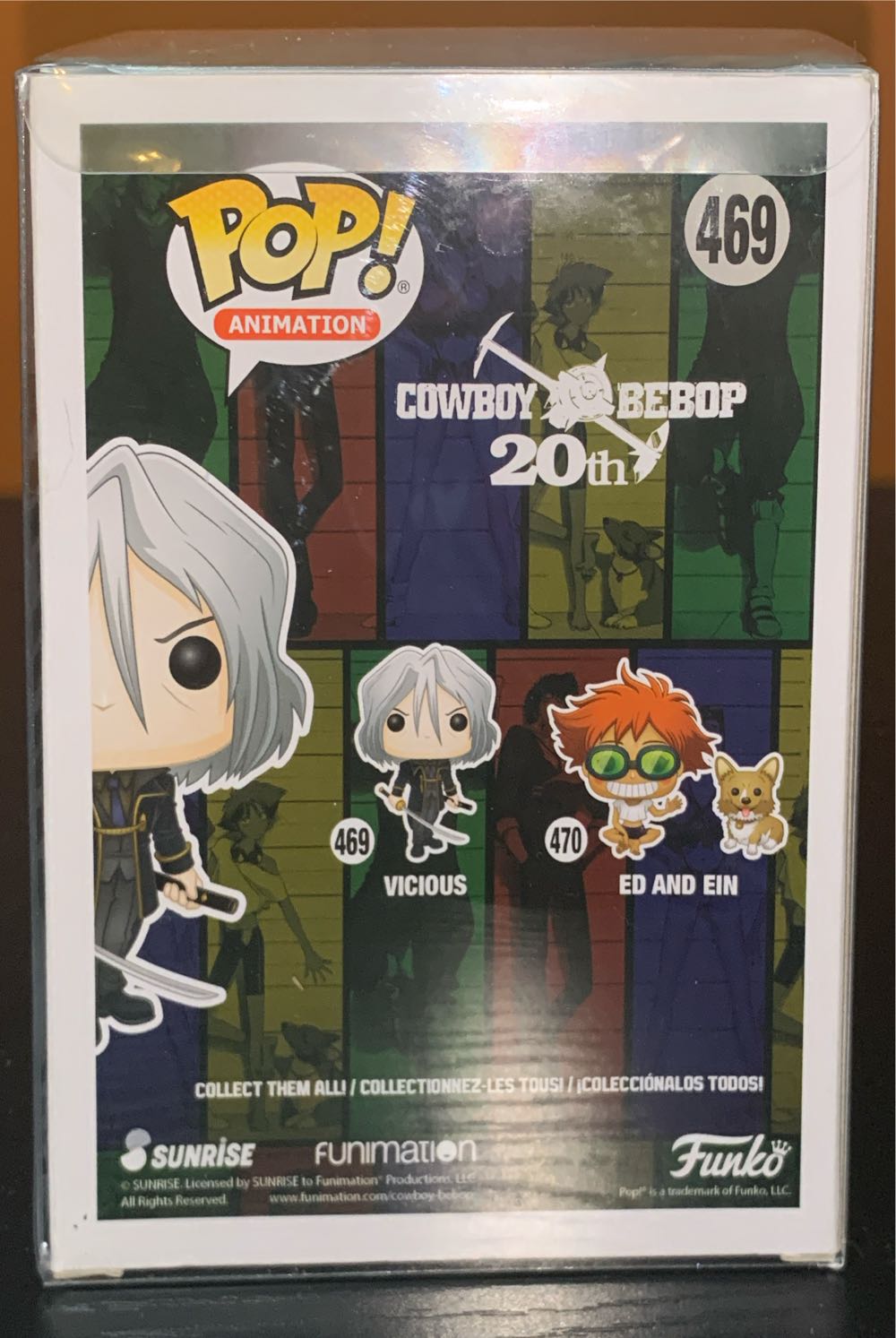 Cowboy Bebop: Vicious, #469  vinyl figure collectible [Barcode 889698346863] - Main Image 3