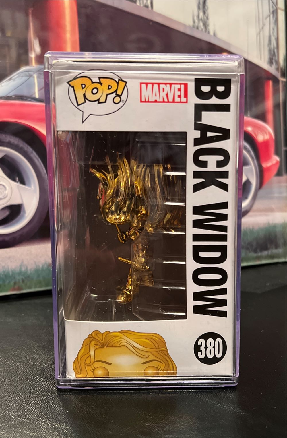 Black Widow - 380  - (golden Edition) Marvel Studios - The First Ten Years - Funko Pop - Marvel Universe vinyl figure collectible [Barcode 889698335164] - Main Image 3