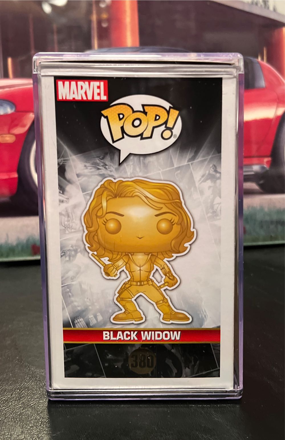 Black Widow - 380  - (golden Edition) Marvel Studios - The First Ten Years - Funko Pop - Marvel Universe vinyl figure collectible [Barcode 889698335164] - Main Image 4