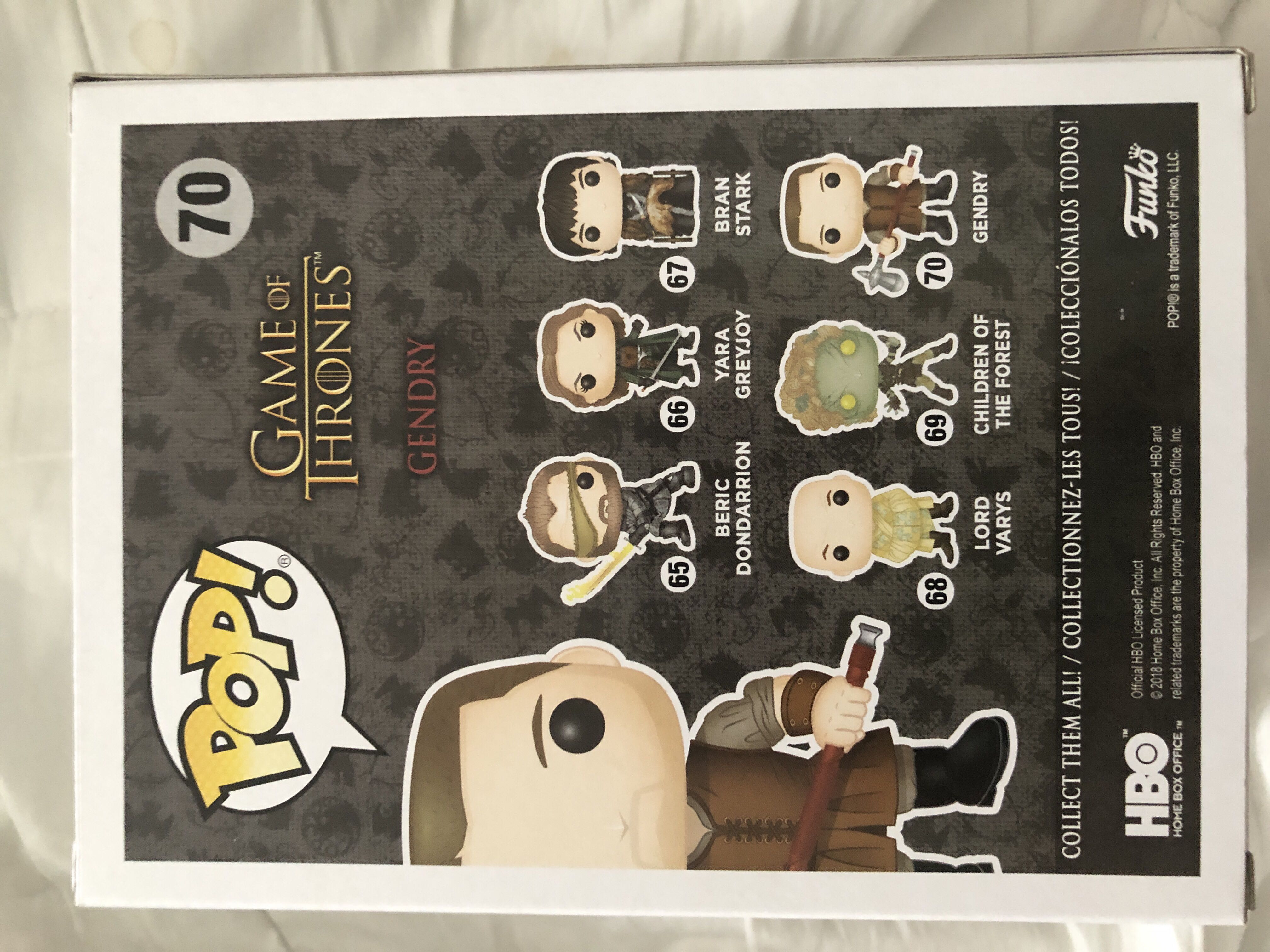 Gendry - Game of Thrones vinyl figure collectible [Barcode 889698346207] - Main Image 4