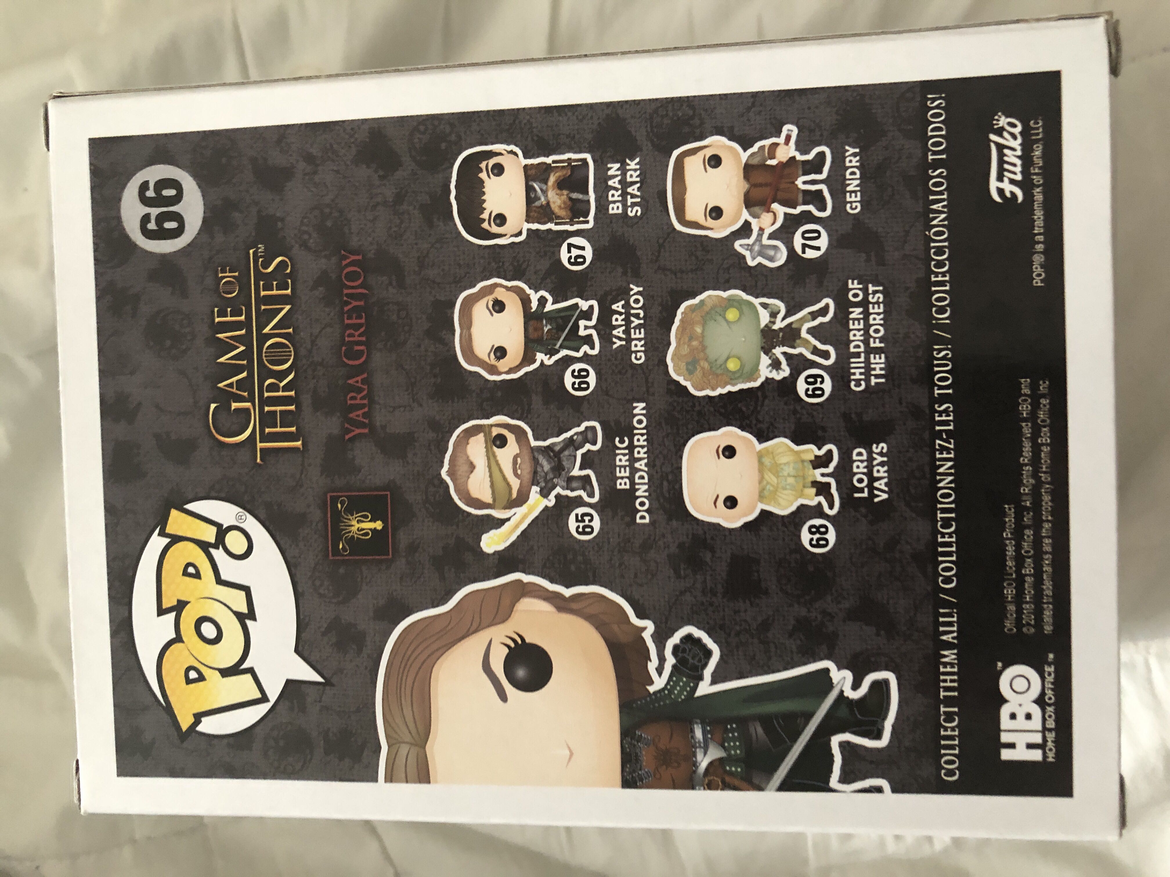 Yara Greyjoy - Game of Thrones vinyl figure collectible [Barcode 889698346177] - Main Image 3