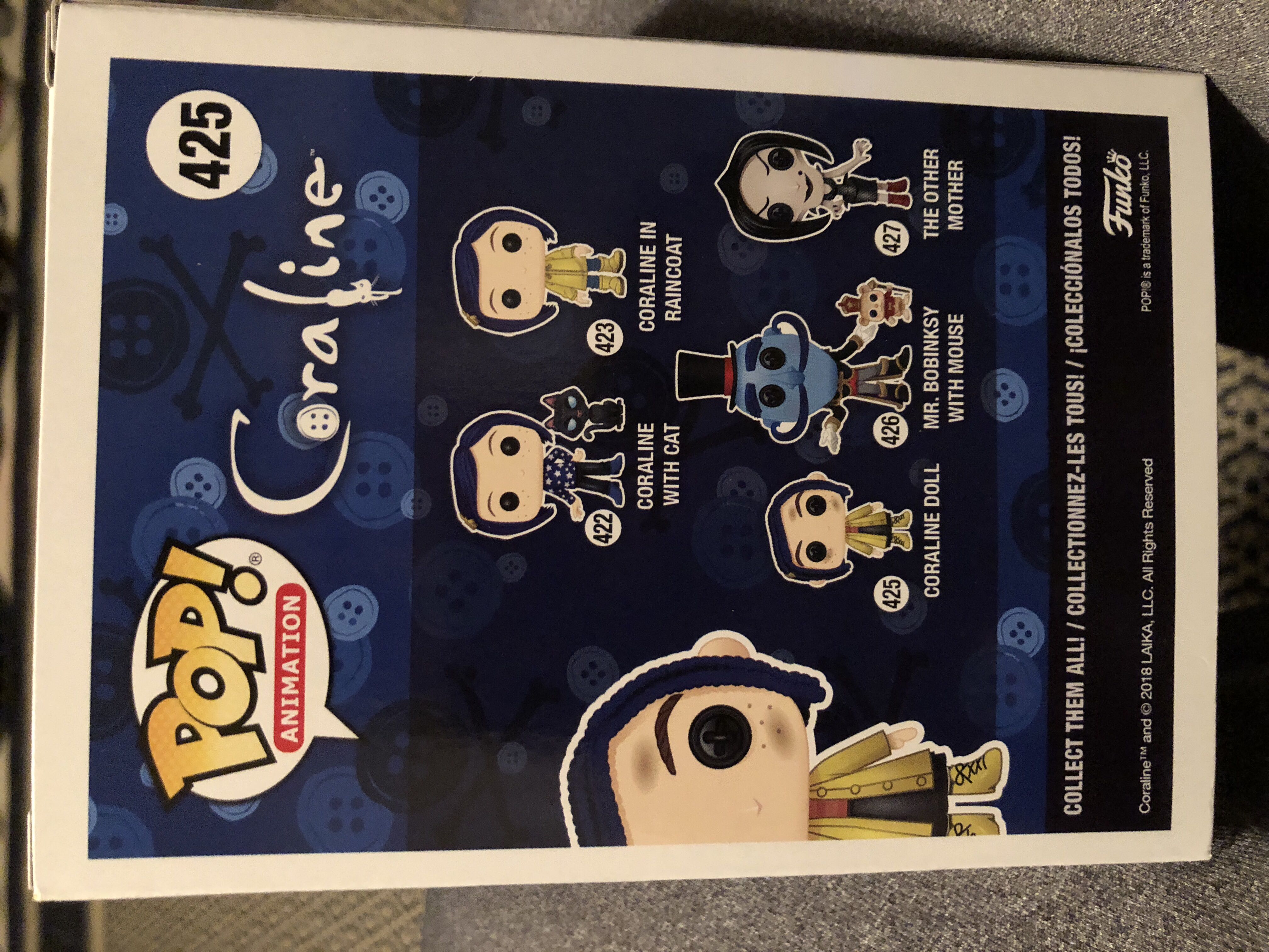 Coraline Doll - Disney vinyl figure collectible [Barcode 889698329804] - Main Image 2