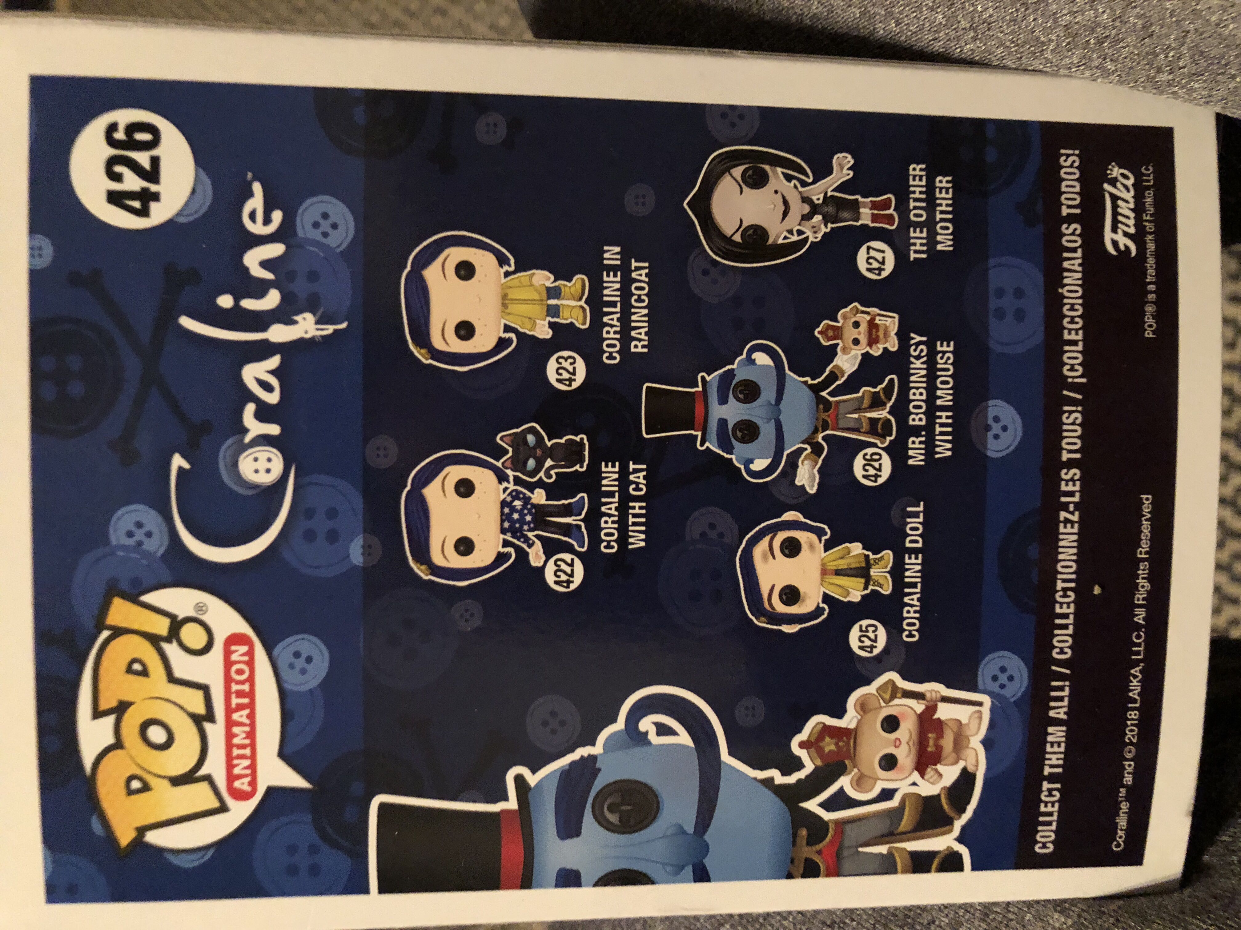 Mr. Bobinsky with Mouse  vinyl figure collectible [Barcode 889698328258] - Main Image 2