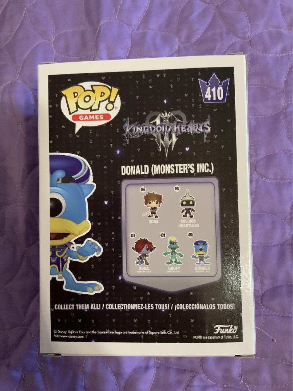 Donald (Monster’s Inc) 13€ - Kingdom Hearts vinyl figure collectible [Barcode 889698340595] - Main Image 2