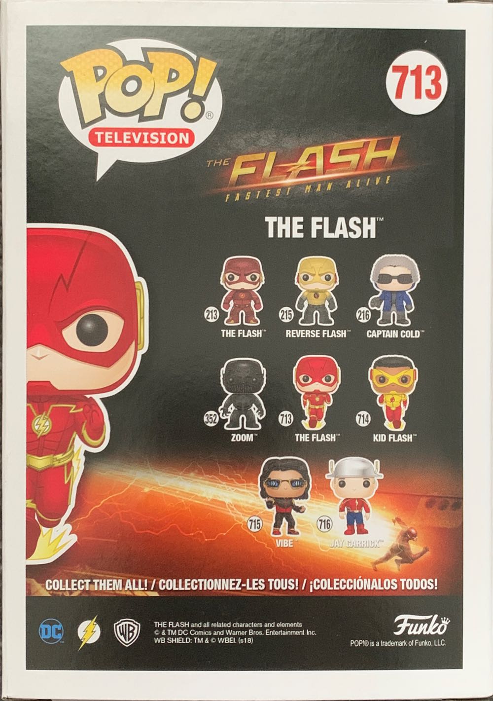 Flash, Whit Superman - The Flash vinyl figure collectible [Barcode 889698321167] - Main Image 3