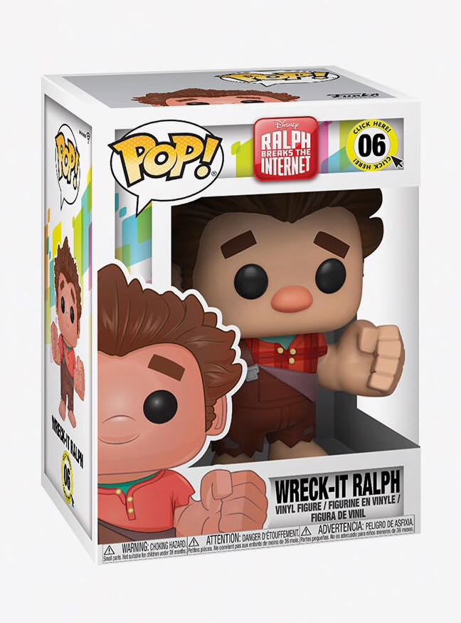 Wreck-It Ralph - Wreck-It Ralph vinyl figure collectible [Barcode 889698334037] - Main Image 2