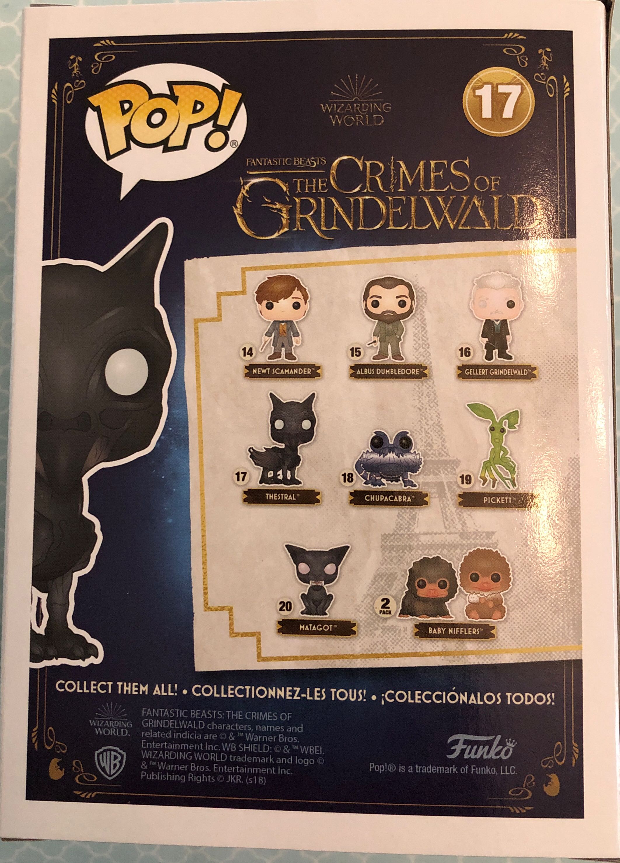 Thestral - Fantastic Beasts: The Crimes of Grindelwald vinyl figure collectible [Barcode 889698327534] - Main Image 2