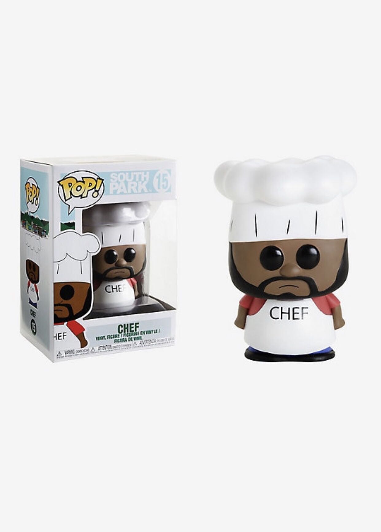 Chef - South Park vinyl figure collectible [Barcode 889698328593] - Main Image 2