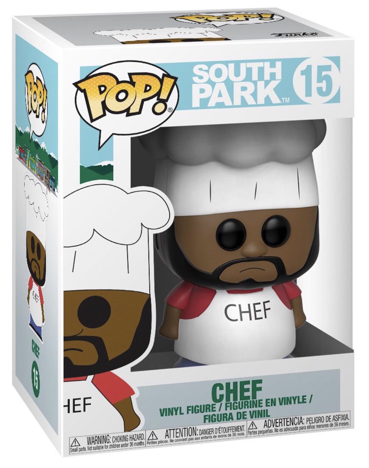 Chef - South Park vinyl figure collectible [Barcode 889698328593] - Main Image 3