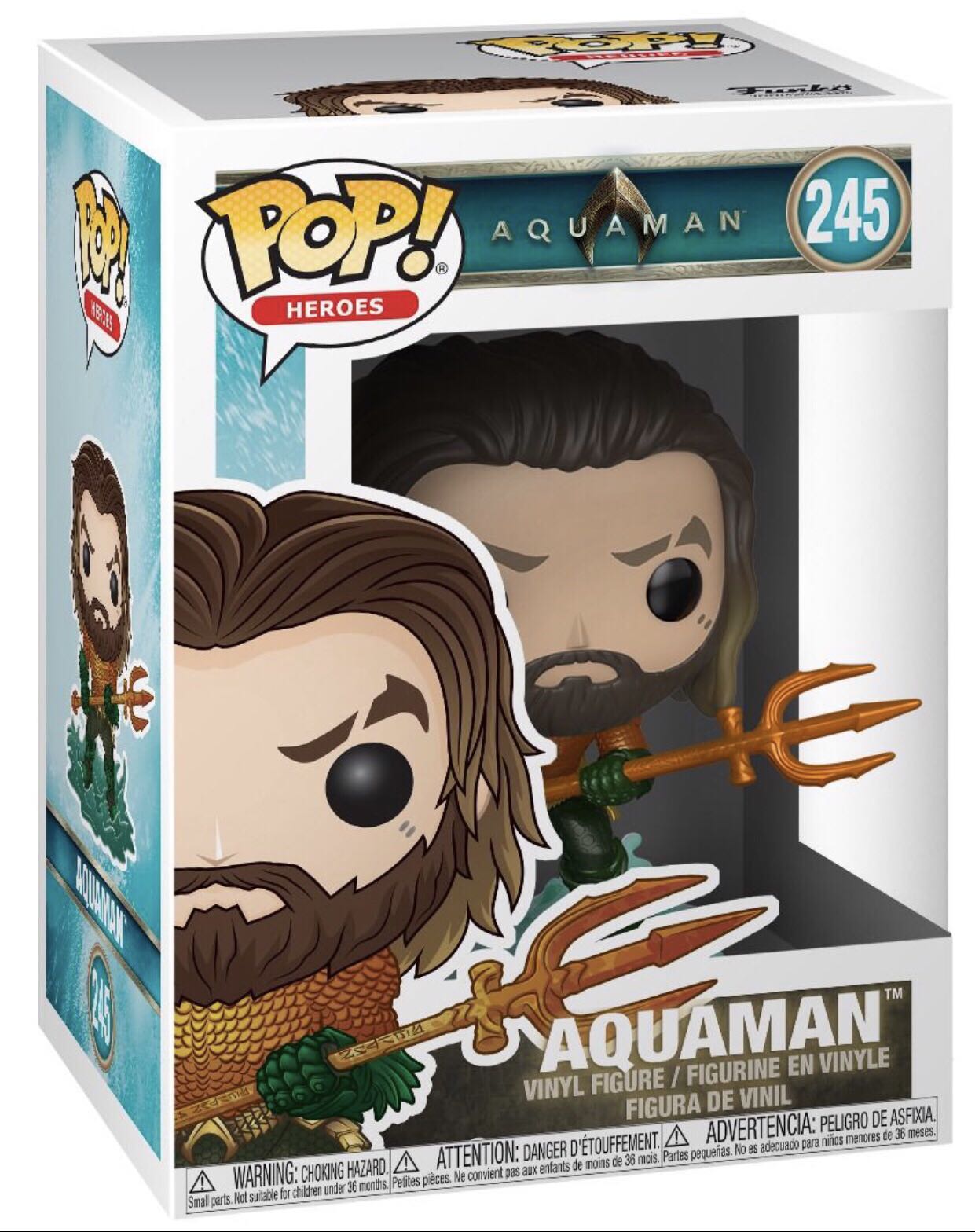 Aquaman - DC Universe vinyl figure collectible [Barcode 889698311779] - Main Image 3