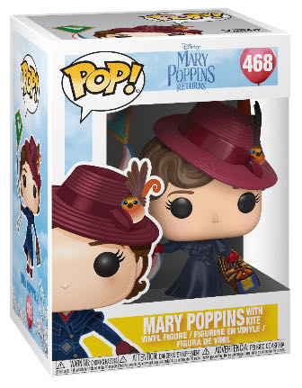 Mary Poppins with Kite - Mary Poppins vinyl figure collectible [Barcode 11576400] - Main Image 2