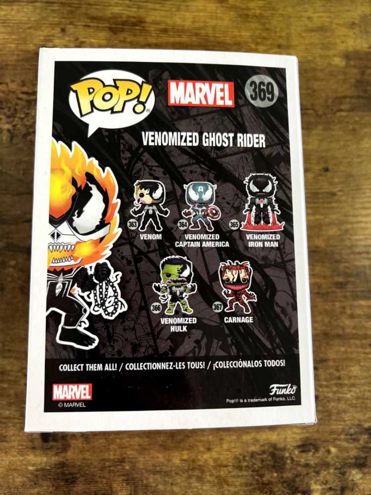 Venomized Ghost Rider - Venom vinyl figure collectible [Barcode 889698326896] - Main Image 4