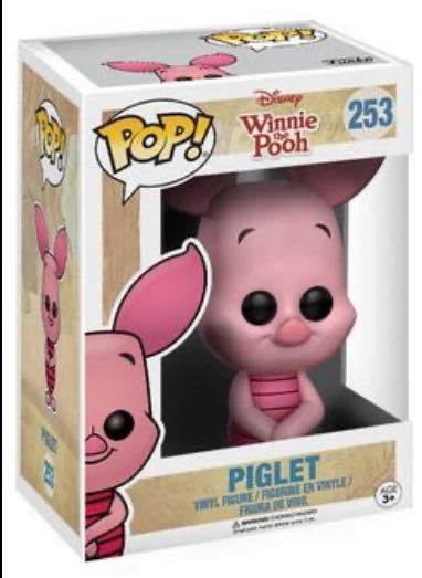 Piglet - Winnie the Pooh vinyl figure collectible [Barcode 889698112611] - Main Image 2