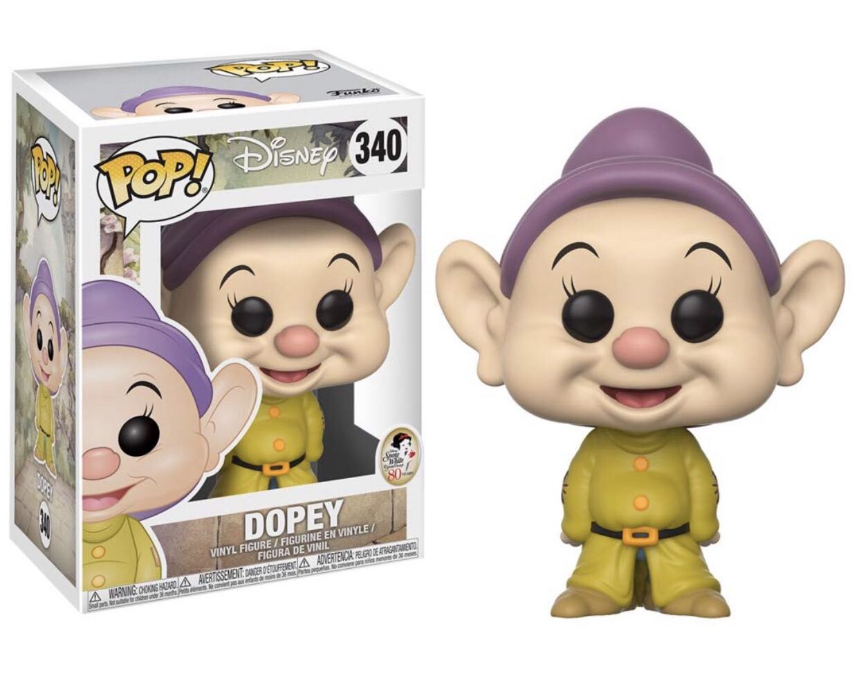 Dopey - Snow White vinyl figure collectible [Barcode 889698217187] - Main Image 2