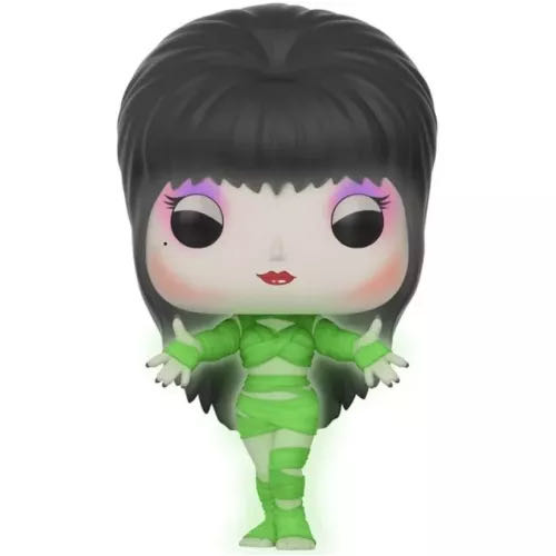 Elvira: Elvira (Mummy)(GITD) - Elvira Mistress of the Dark vinyl figure collectible [Barcode 11016639] - Main Image 2