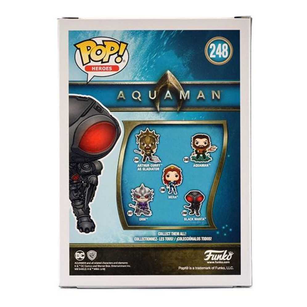 Black Manta - DC Universe vinyl figure collectible [Barcode 889698345750] - Main Image 4