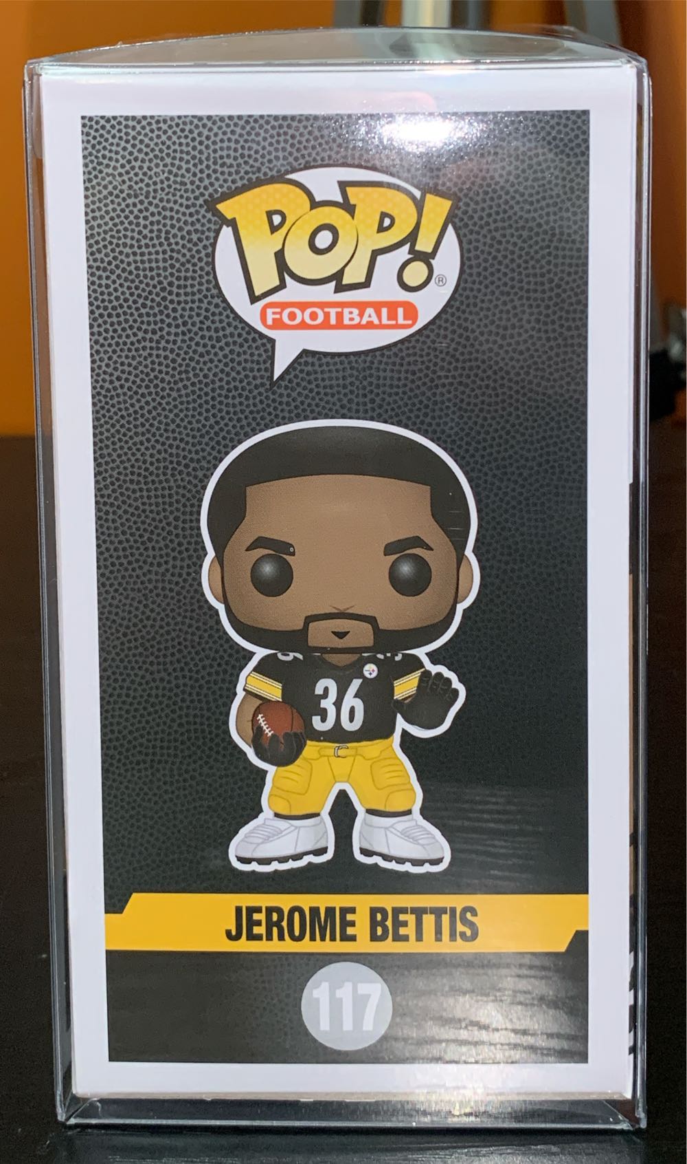 #117: Jerome Bettis - NFL vinyl figure collectible [Barcode 889698334013] - Main Image 4