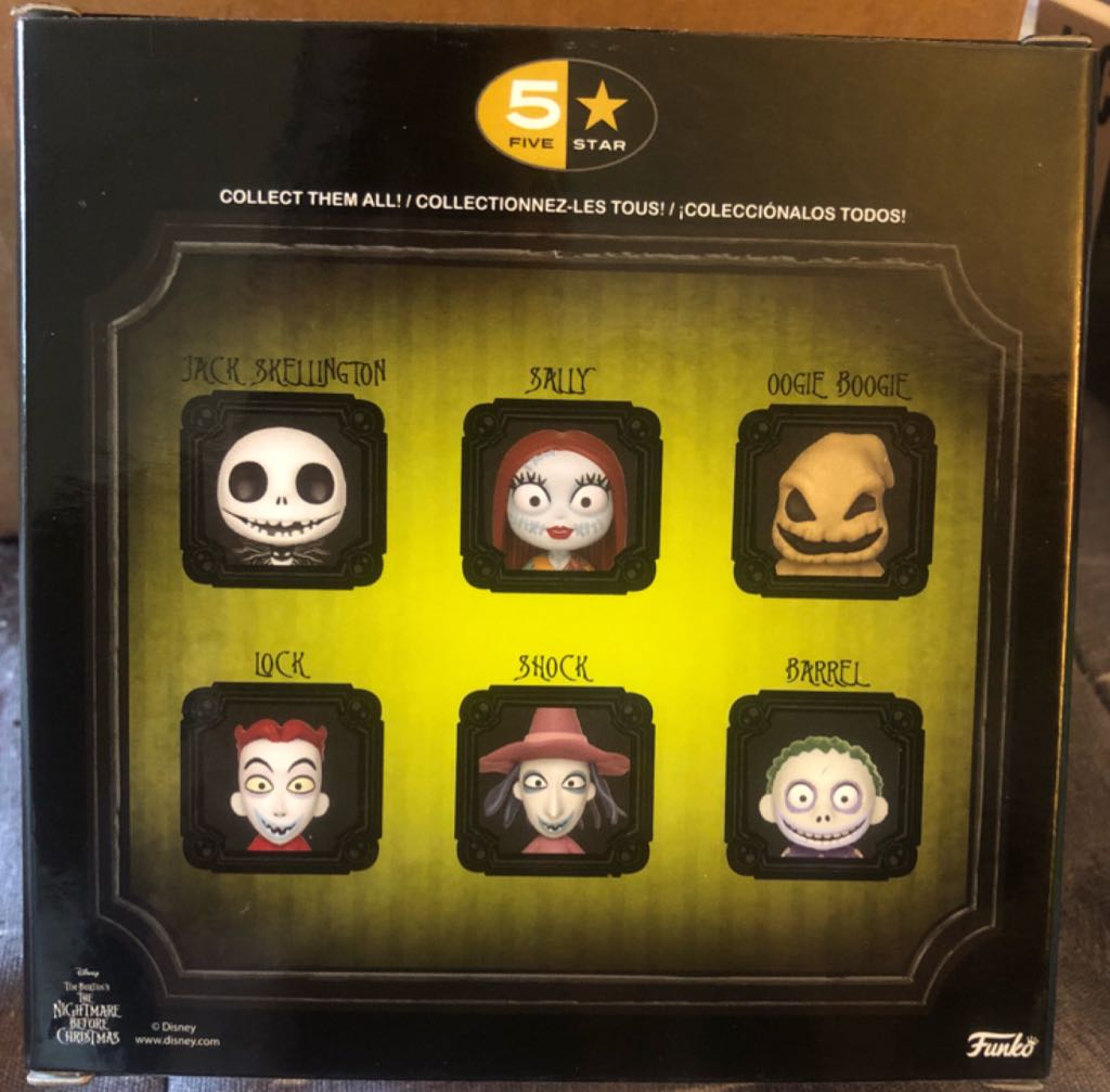 Oogie Boogie  - Disney - The Nightmare Before Christmas - (25 Years) 5star - FUNKOPOP - Funko Minis #minis - The Nightmare Before Christmas vinyl figure collectible [Barcode 889698328548] - Main Image 2