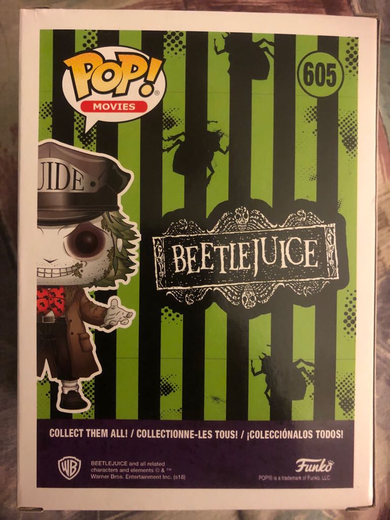 Beetlejuice (Guide) - Beetlejuice vinyl figure collectible [Barcode 889698372084] - Main Image 2