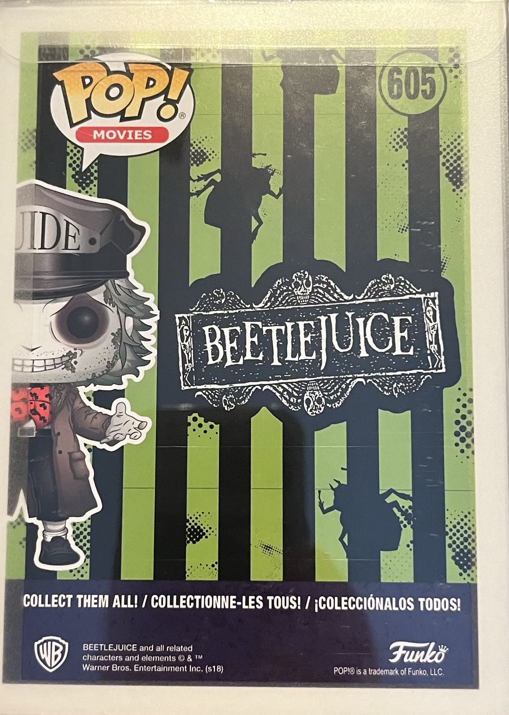 Beetlejuice (Guide) - Beetlejuice vinyl figure collectible [Barcode 889698372084] - Main Image 4