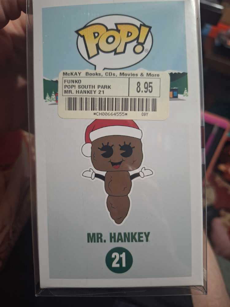 Mr. Hankey - South Park vinyl figure collectible [Barcode 889698343909] - Main Image 3