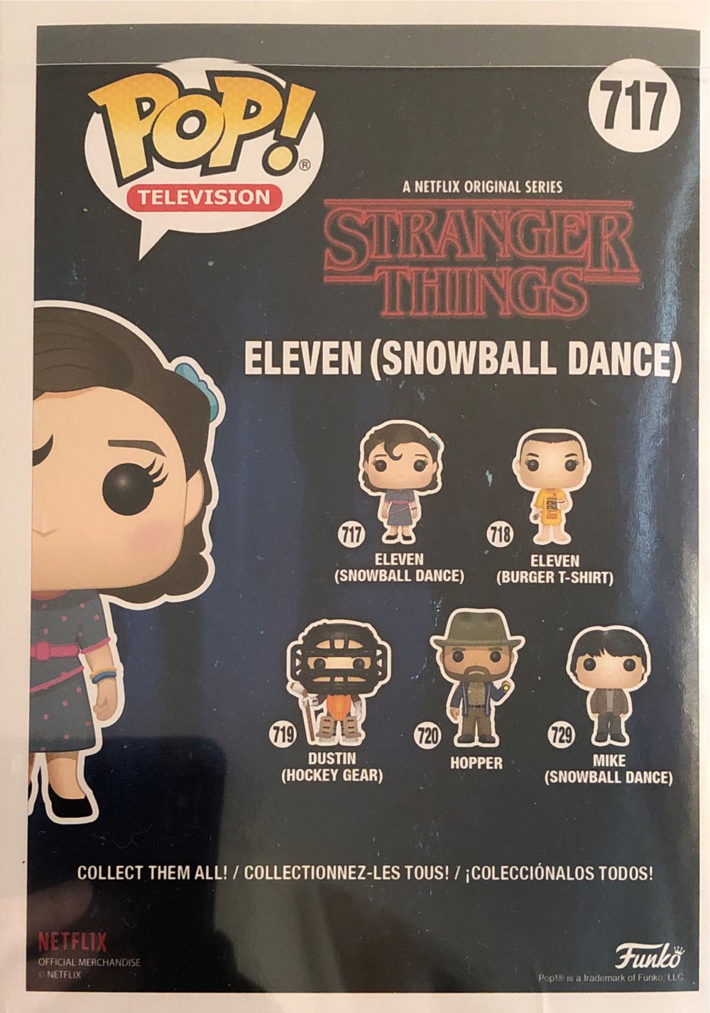Eleven (Snowball Dance) - Stranger Things vinyl figure collectible [Barcode 889698350563] - Main Image 3