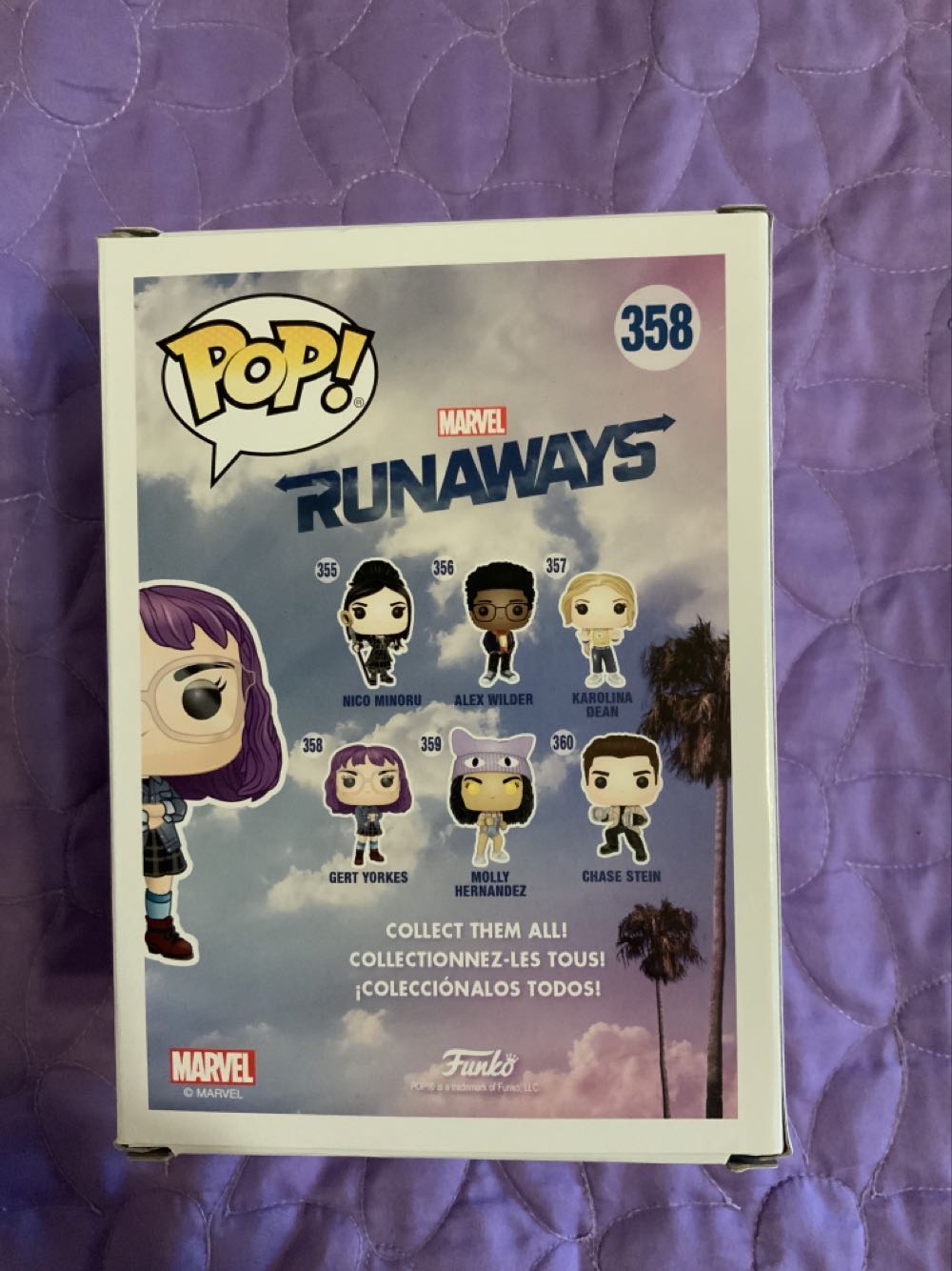 Gert Yorkes $8 - Runaways vinyl figure collectible [Barcode 889698326681] - Main Image 2