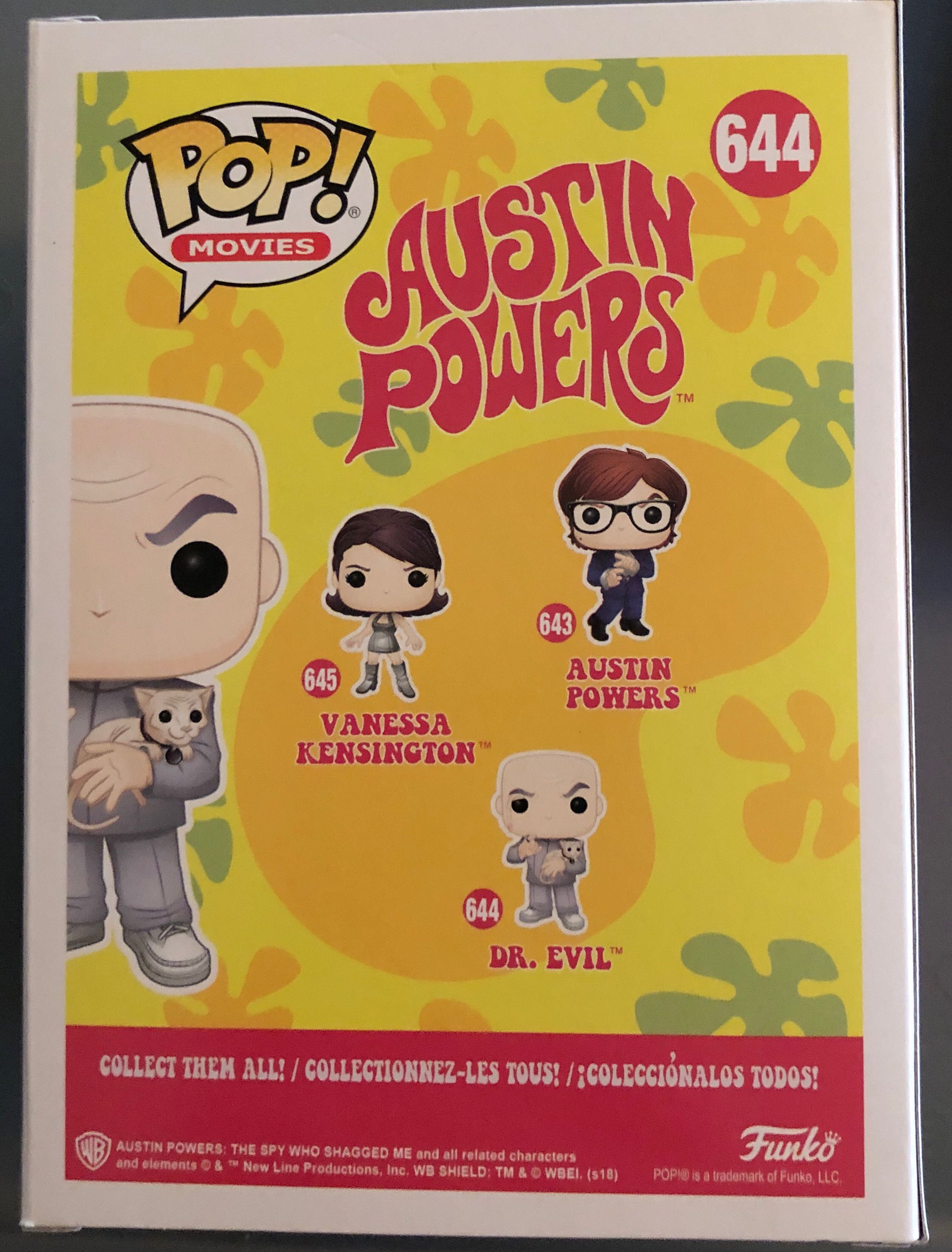 Dr. Evil #644 - Austin Powers vinyl figure collectible [Barcode 889698307727] - Main Image 2