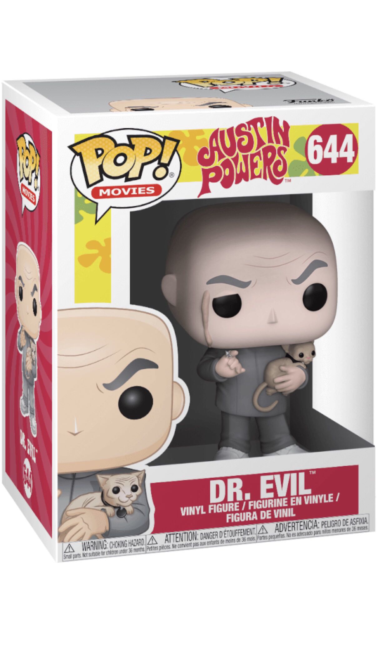 Dr. Evil #644 - Austin Powers vinyl figure collectible [Barcode 889698307727] - Main Image 3