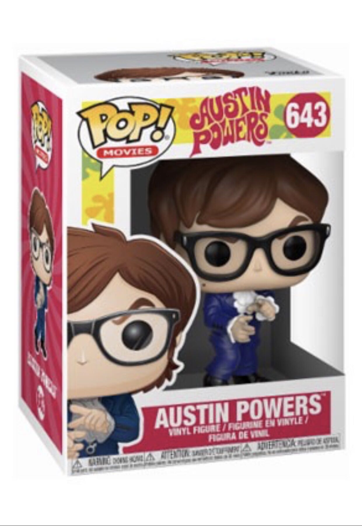 Austin Powers #643 - Austin Powers vinyl figure collectible [Barcode 889698307734] - Main Image 3