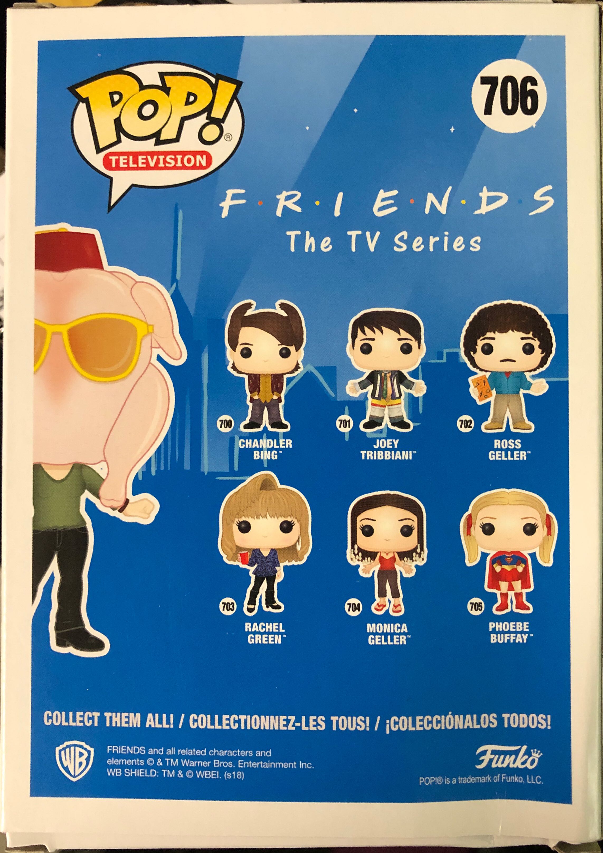 Monica Geller - Friends vinyl figure collectible [Barcode 889698333788] - Main Image 2