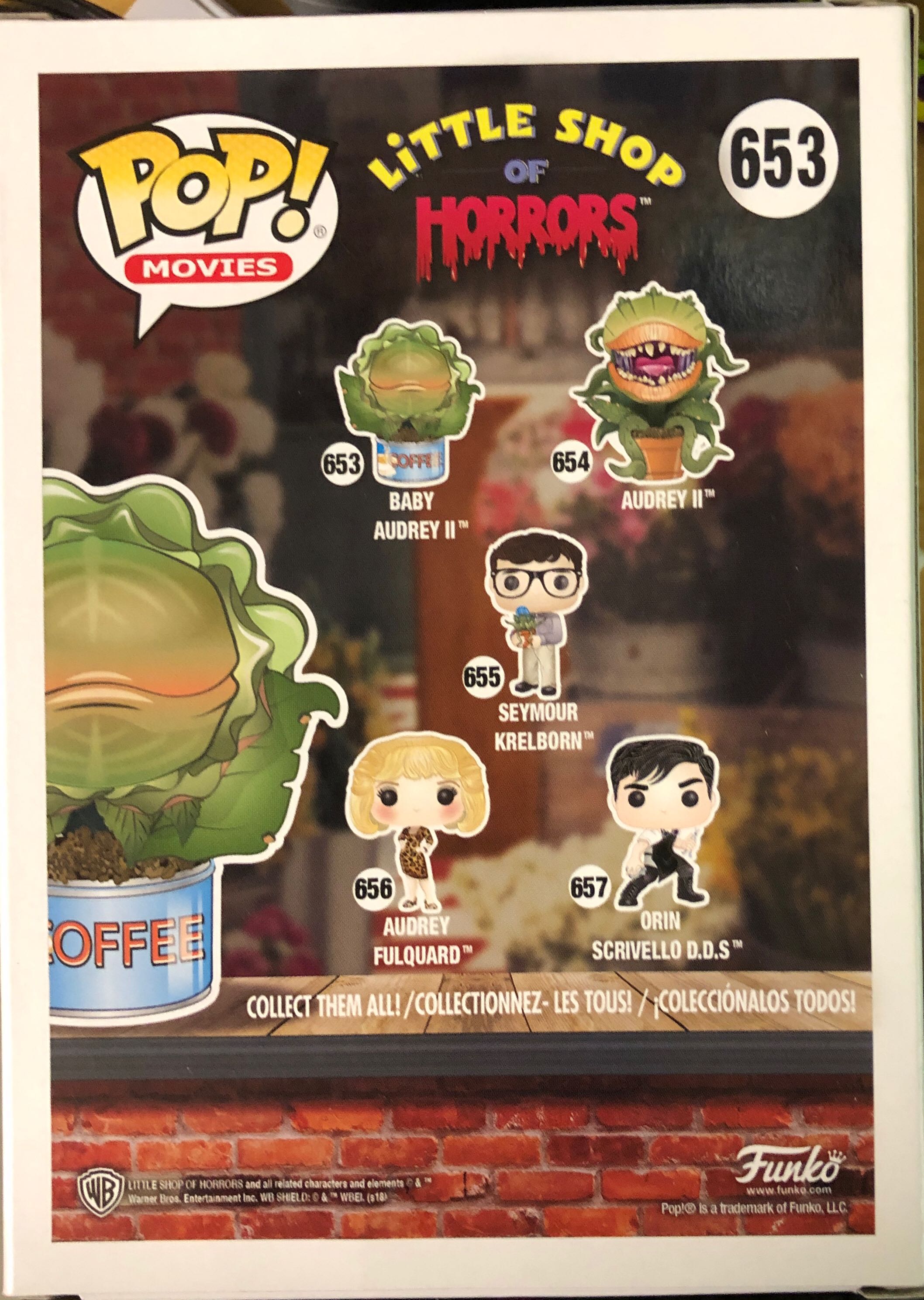 LSOH-Baby Audrey II - Little Shop of Horrors vinyl figure collectible [Barcode 889698345279] - Main Image 2